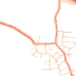 Daytime road noise heatmap for S26 1HA