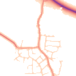 Daytime road noise heatmap for S26 1HJ