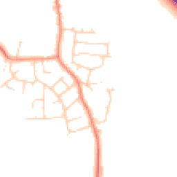 Daytime road noise heatmap for S26 1HN