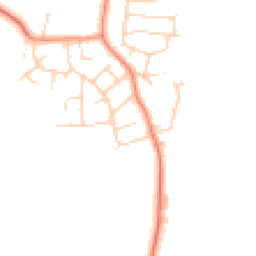 Daytime road noise heatmap for S26 1HS