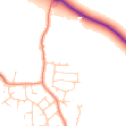 Daytime road noise heatmap for S26 1HU