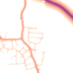 Daytime road noise heatmap for S26 1HX