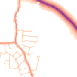 Daytime road noise heatmap for S26 1HY