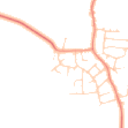 Daytime road noise heatmap for S26 1JD