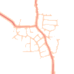 Daytime road noise heatmap for S26 1JE