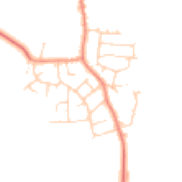 Daytime road noise heatmap for S26 1JF