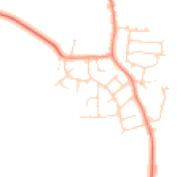 Daytime road noise heatmap for S26 1JL
