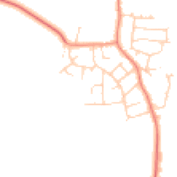 Daytime road noise heatmap for S26 1JP