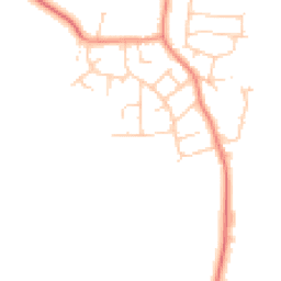 Daytime road noise heatmap for S26 1JS