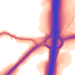 Daytime road noise heatmap for S26 2AD