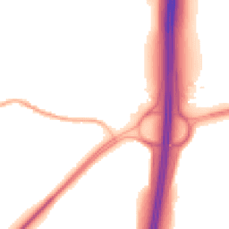 Night-time road noise heatmap for S26 2AD