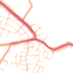 Daytime road noise heatmap for S26 2AG