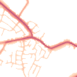 Daytime road noise heatmap for S26 2AP