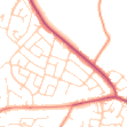 Daytime road noise heatmap for S26 2AU