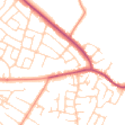 Daytime road noise heatmap for S26 2AW