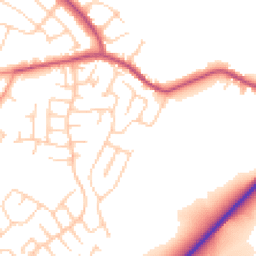 Daytime road noise heatmap for S26 2EH