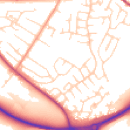 Daytime road noise heatmap for S26 2ES