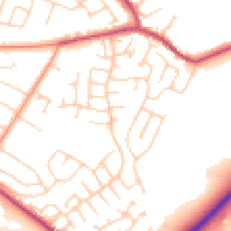 Daytime road noise heatmap for S26 2FH