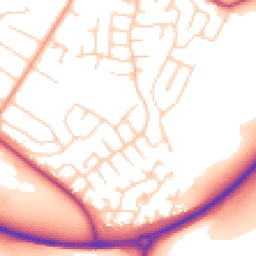 Daytime road noise heatmap for S26 2GE