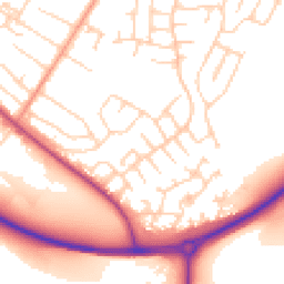 Daytime road noise heatmap for S26 2GN
