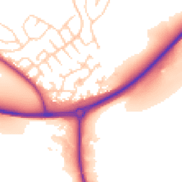Daytime road noise heatmap for S26 2HA