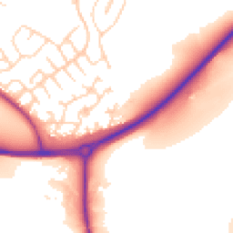 Daytime road noise heatmap for S26 2HB