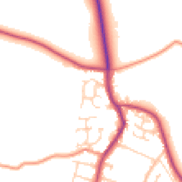 Daytime road noise heatmap for S26 3RB
