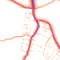 Daytime road noise heatmap for S26 3RH