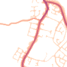 Daytime road noise heatmap for S26 3RX