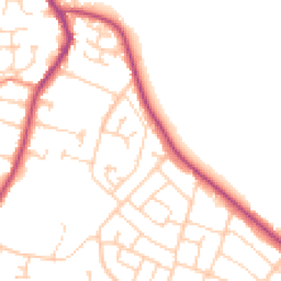 Daytime road noise heatmap for S26 3UZ