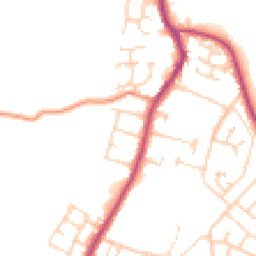 Daytime road noise heatmap for S26 3XF
