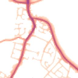 Daytime road noise heatmap for S26 3XG