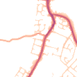 Daytime road noise heatmap for S26 3XR