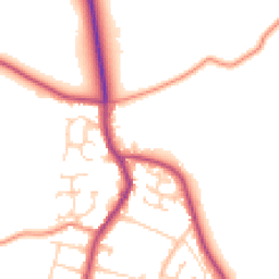 Daytime road noise heatmap for S26 3XW