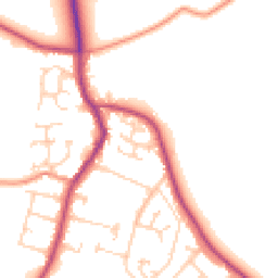 Daytime road noise heatmap for S26 3XX
