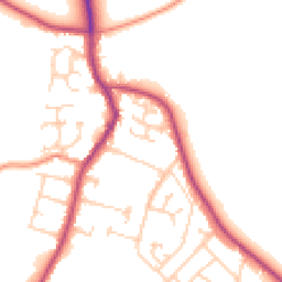 Daytime road noise heatmap for S26 3XZ