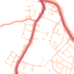 Daytime road noise heatmap for S26 3YL