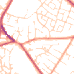 Daytime road noise heatmap for S26 4AA