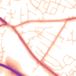 Daytime road noise heatmap for S26 4NB