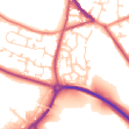 Daytime road noise heatmap for S26 4NJ