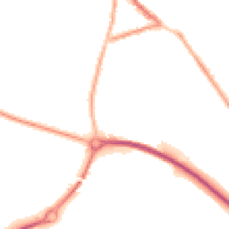 Night-time road noise heatmap for S26 4PA