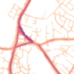 Daytime road noise heatmap for S26 4QA