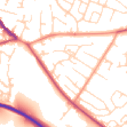 Daytime road noise heatmap for S26 4RL