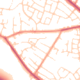 Daytime road noise heatmap for S26 4RP