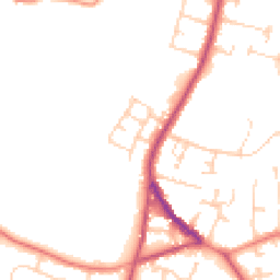 Daytime road noise heatmap for S26 4SL