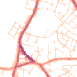 Daytime road noise heatmap for S26 4TA