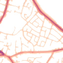 Daytime road noise heatmap for S26 4TJ