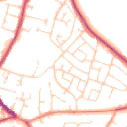 Daytime road noise heatmap for S26 4TN