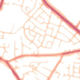 Daytime road noise heatmap for S26 4TS