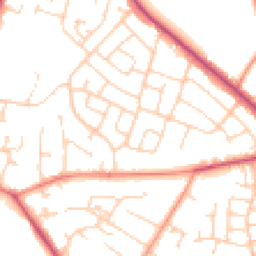 Daytime road noise heatmap for S26 4TW